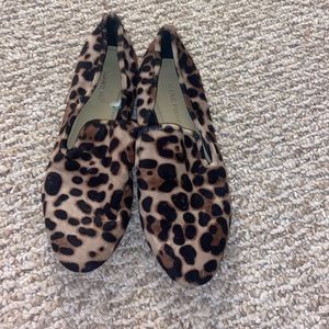 Marc Fisher Leopard Slipons